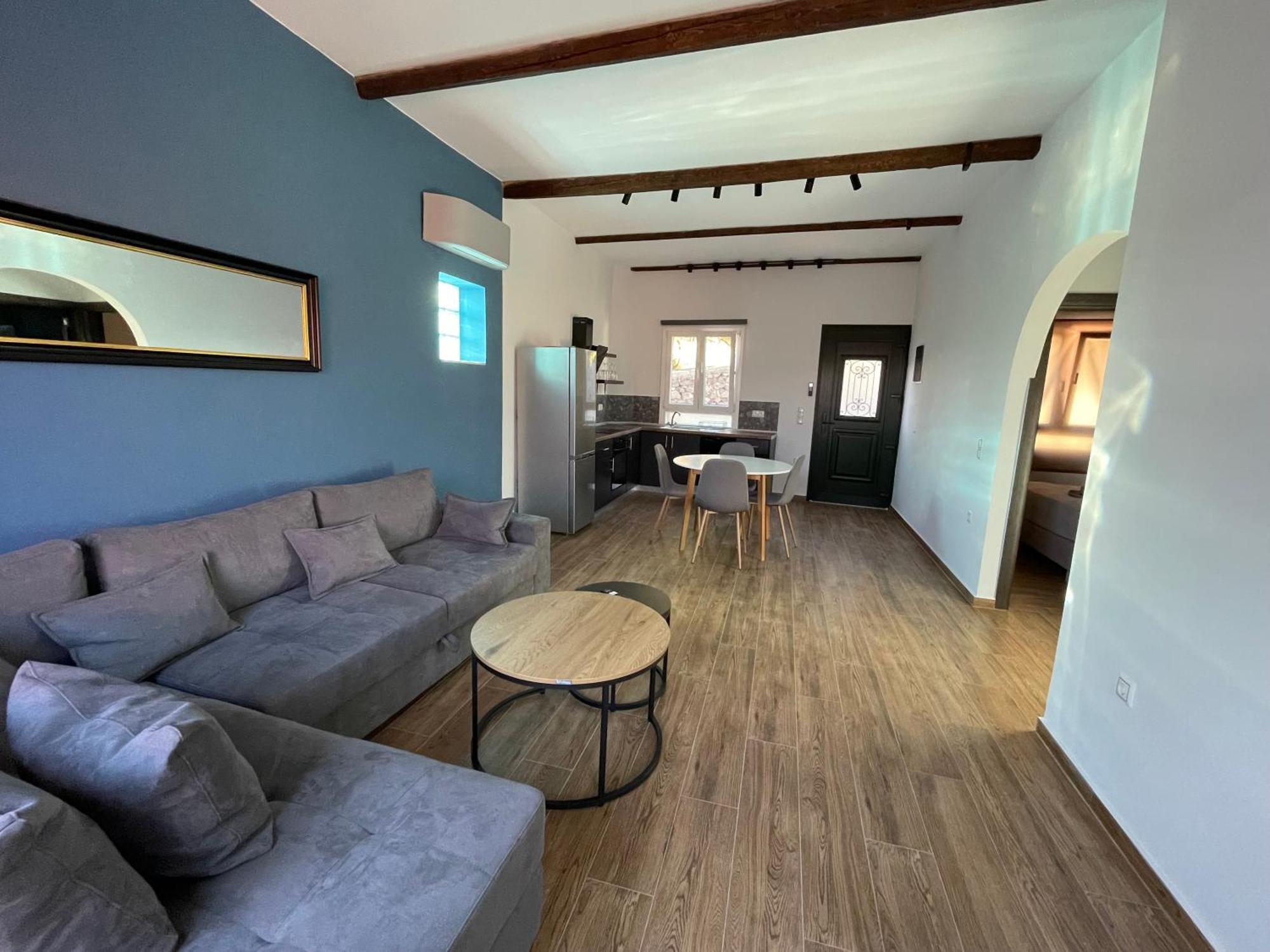 Q Apartments Molyvos 米蒂姆纳 外观 照片