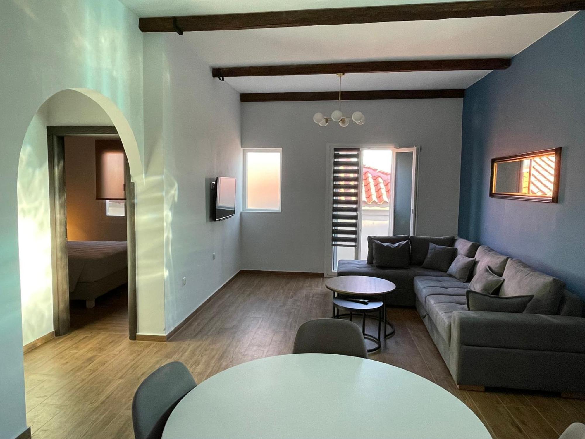 Q Apartments Molyvos 米蒂姆纳 外观 照片